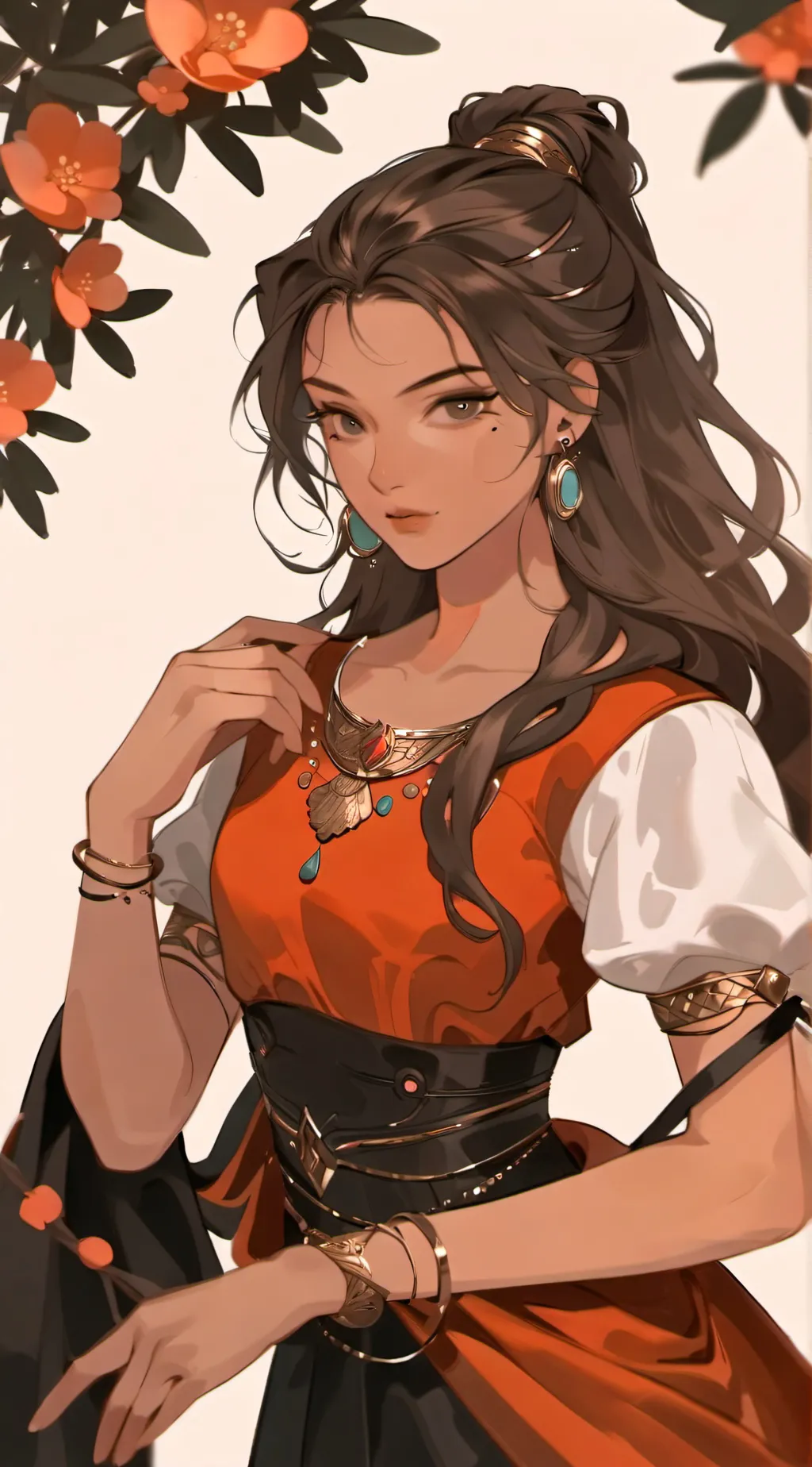 ai character: matter background