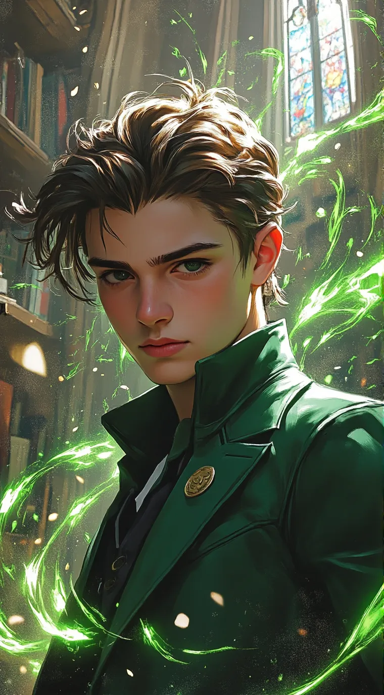 ai character: Nicholas  background