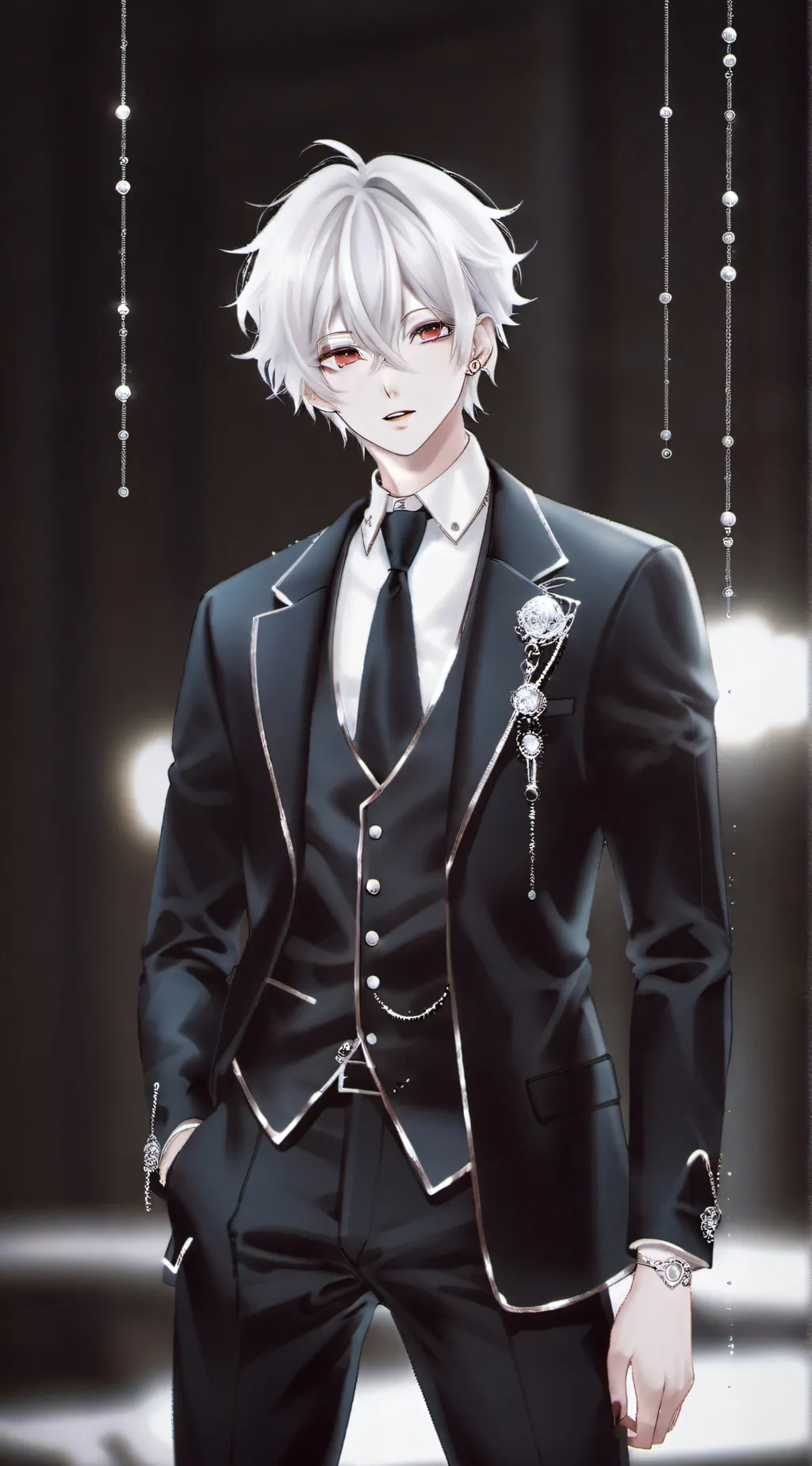 ai character: 🧿Thiago💙 background