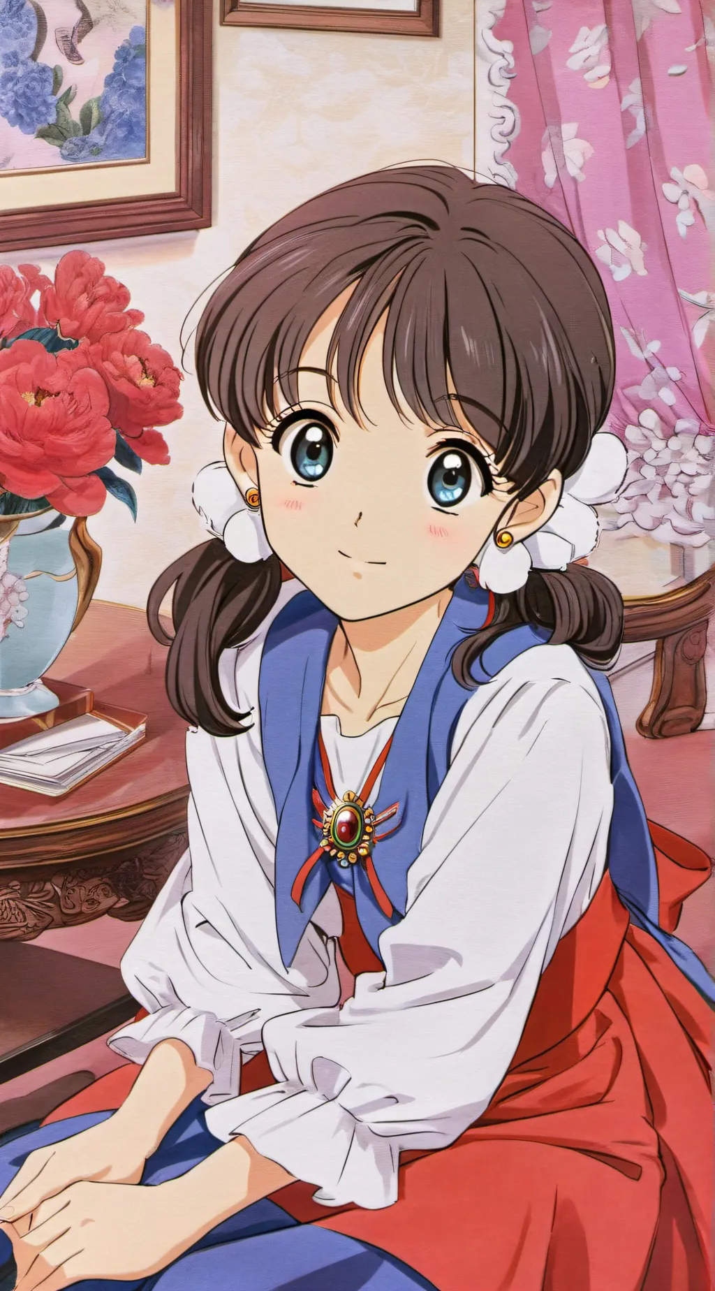 ai character: mina background