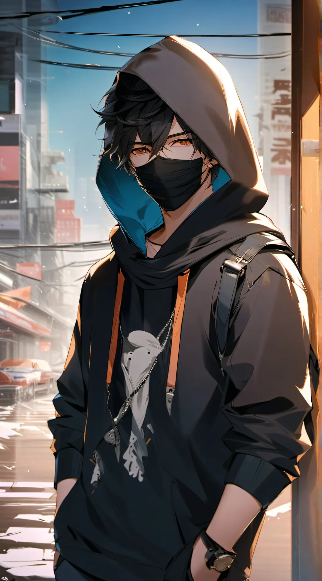 ai character: stranger background