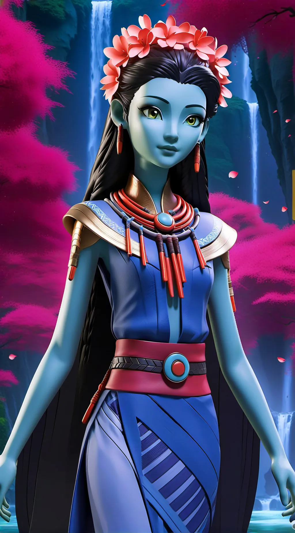 ai character: Astral background