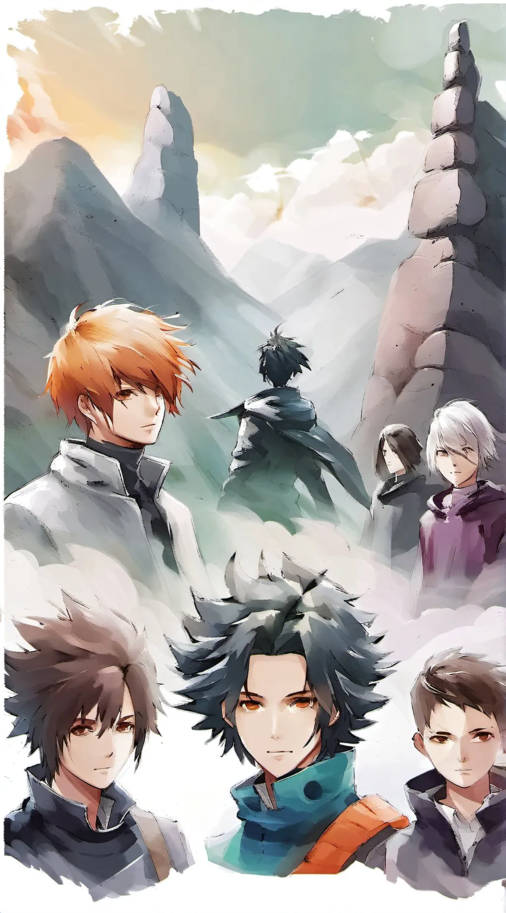 ai character: Class 1-A  background