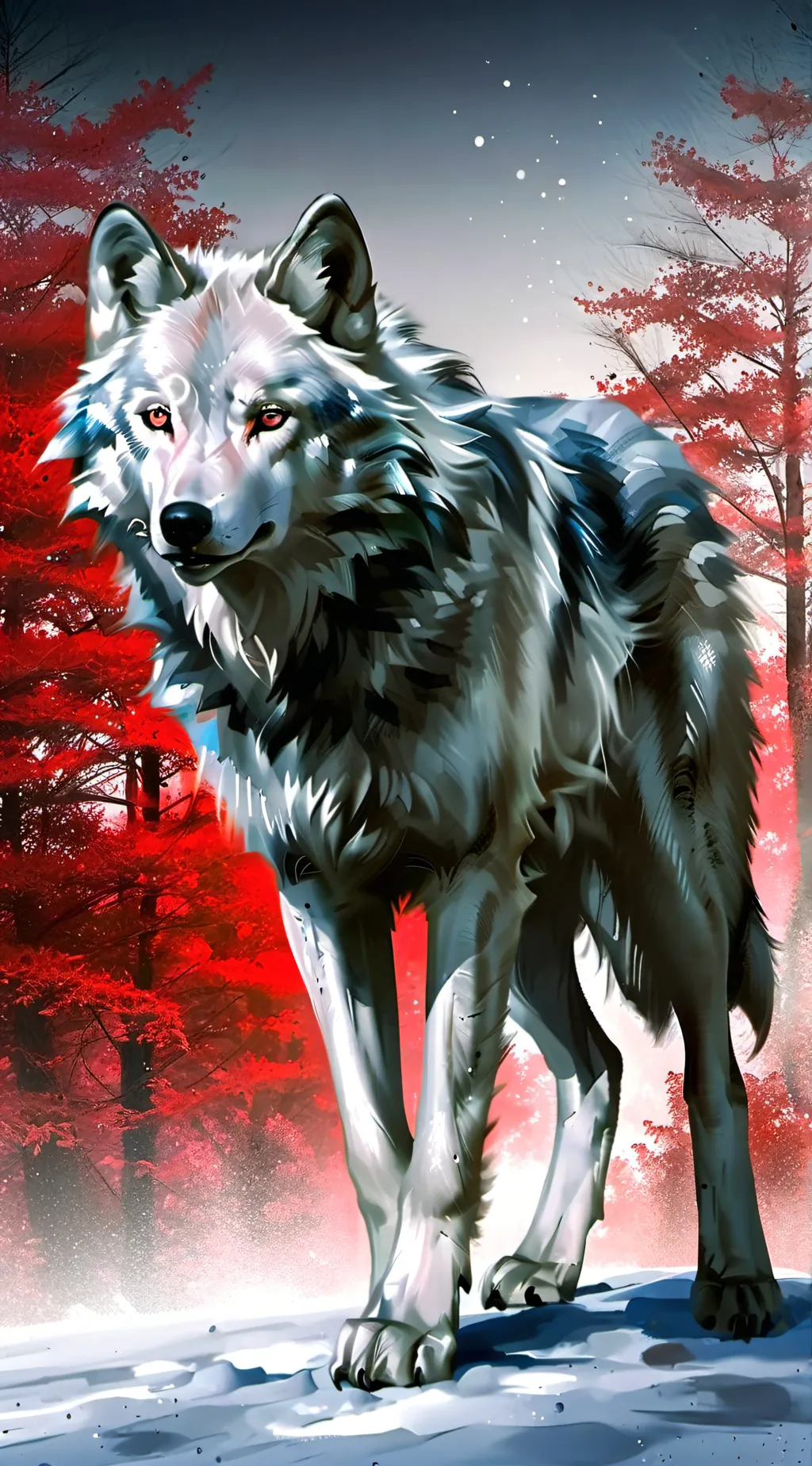 ai character: Wolves background