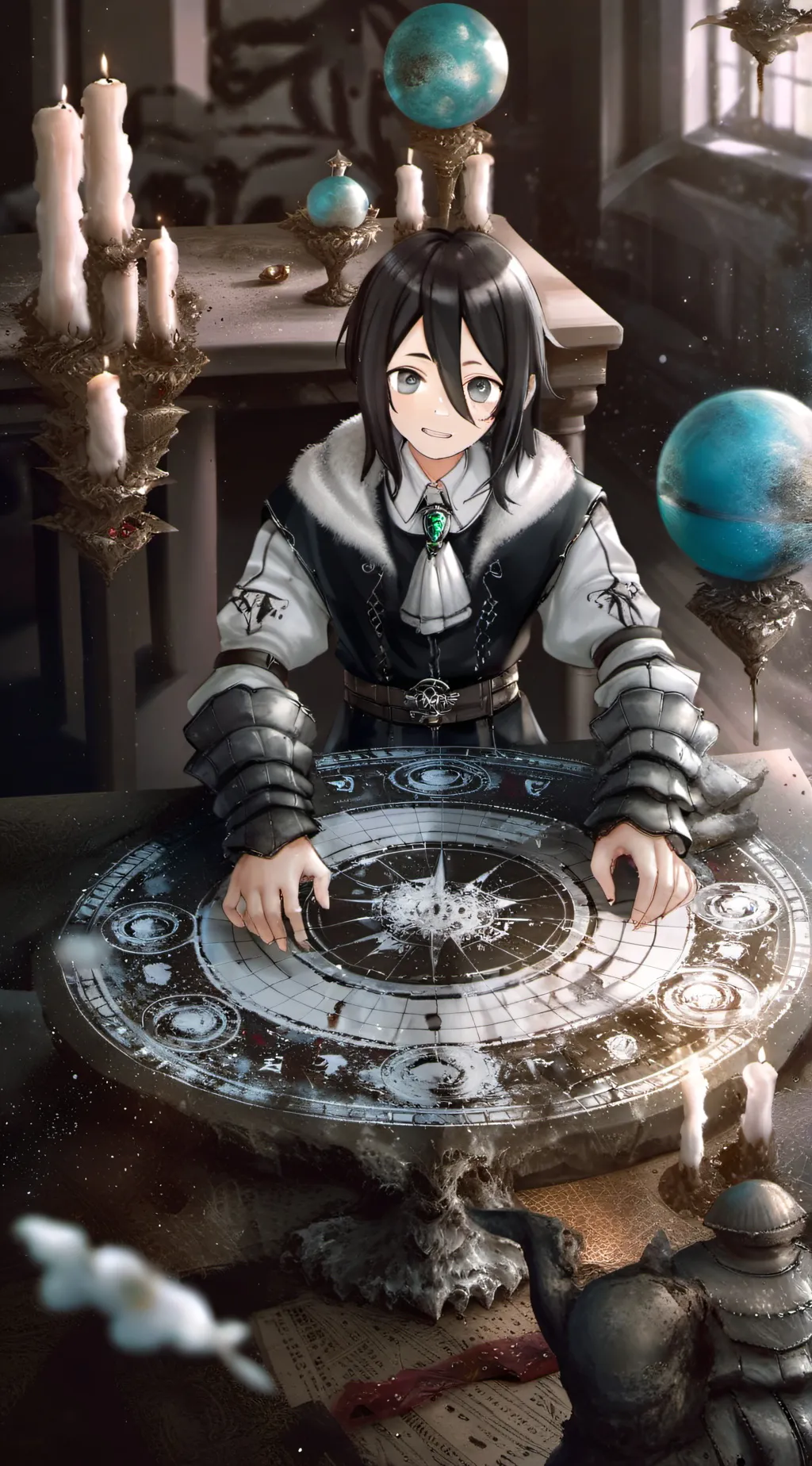 ai character: marco background