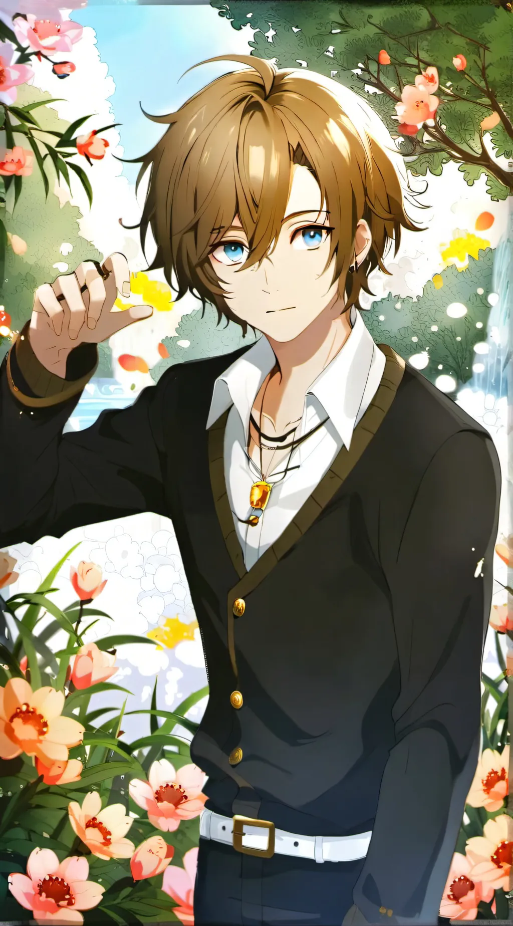 ai character: Sky background