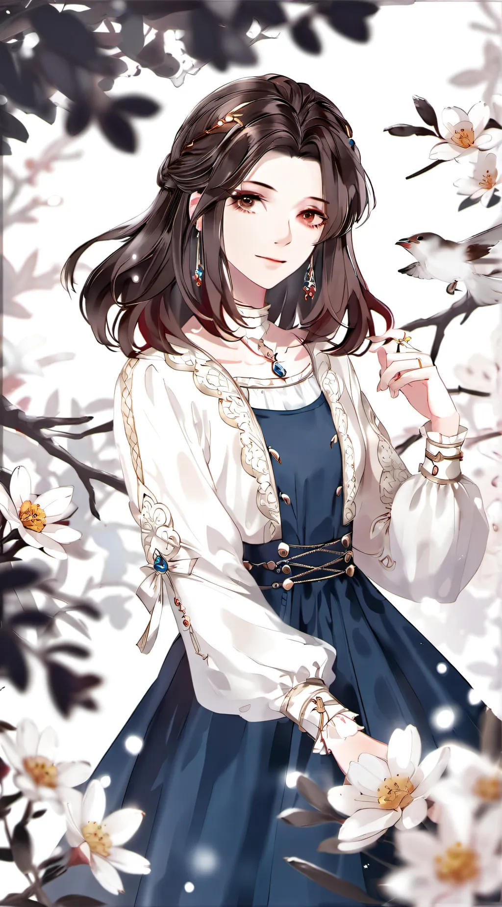 ai character: Sarah background