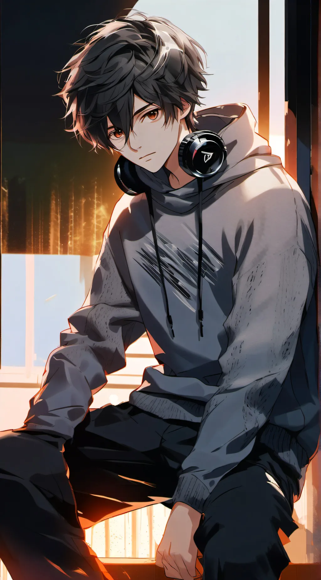 ai character: Max background