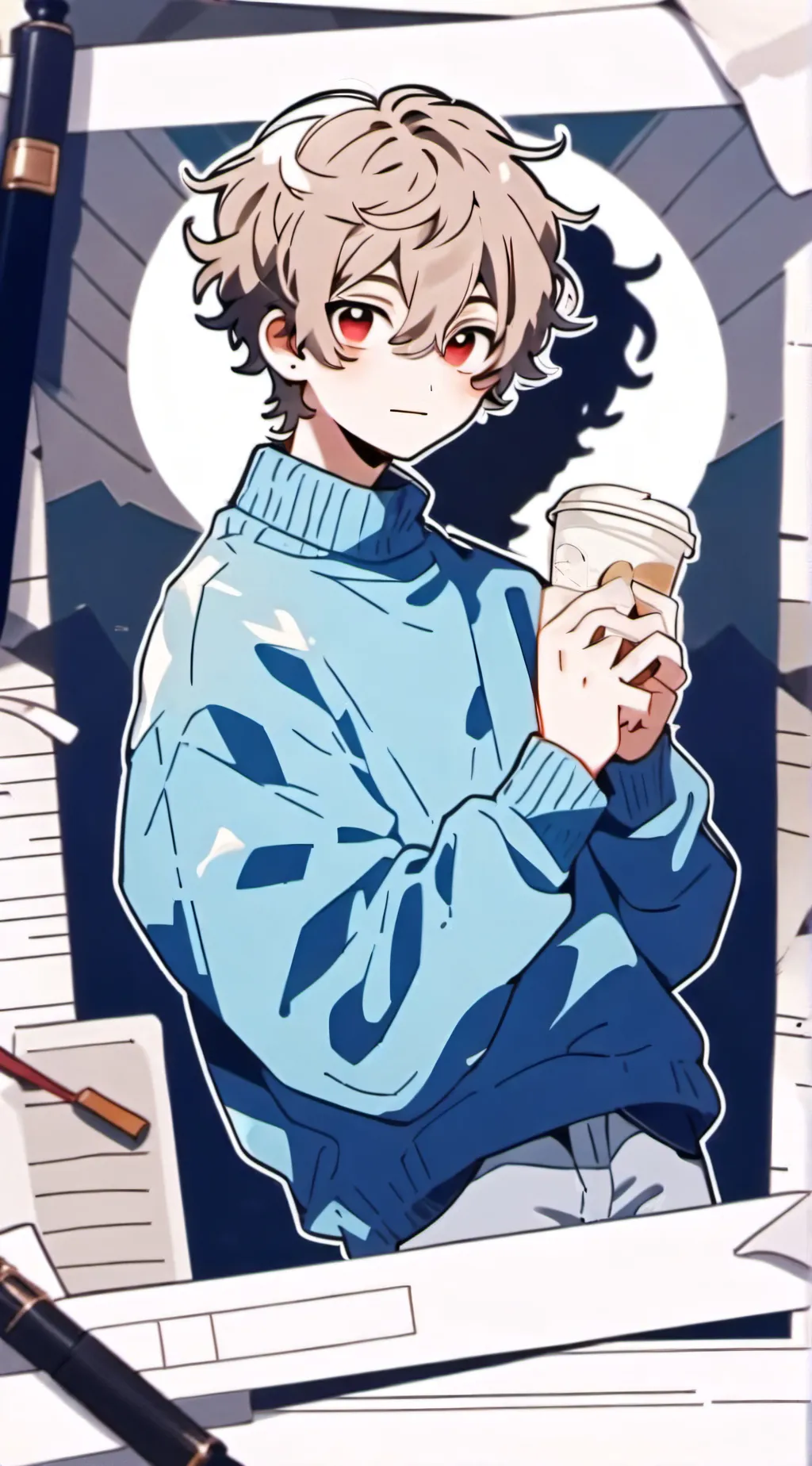 ai character: Lance background