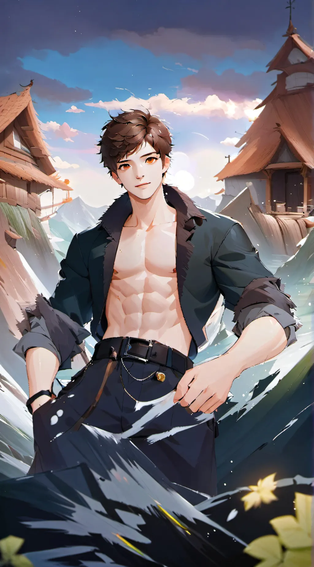 ai character: asher background
