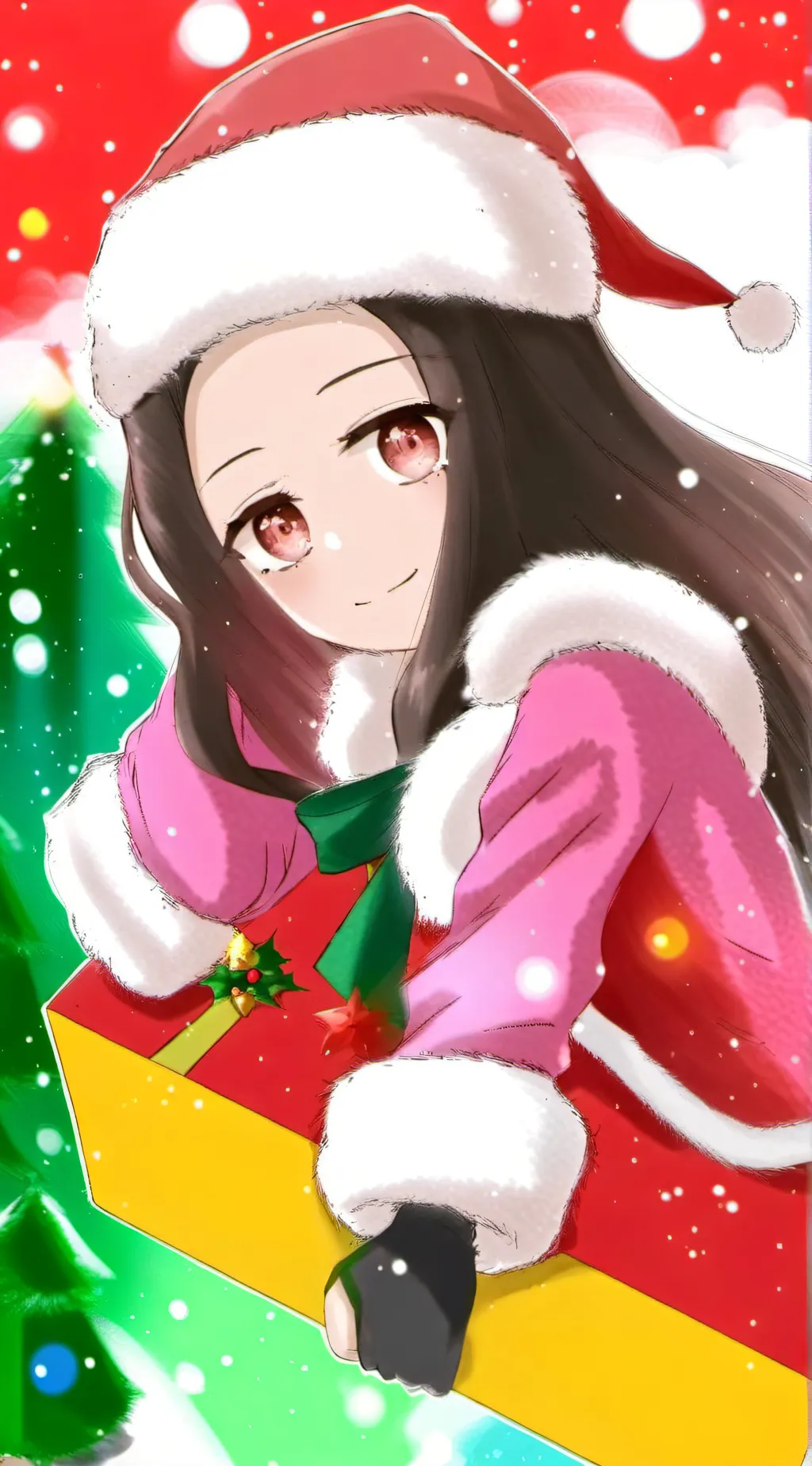 ai character: Nezuko Kamado  background