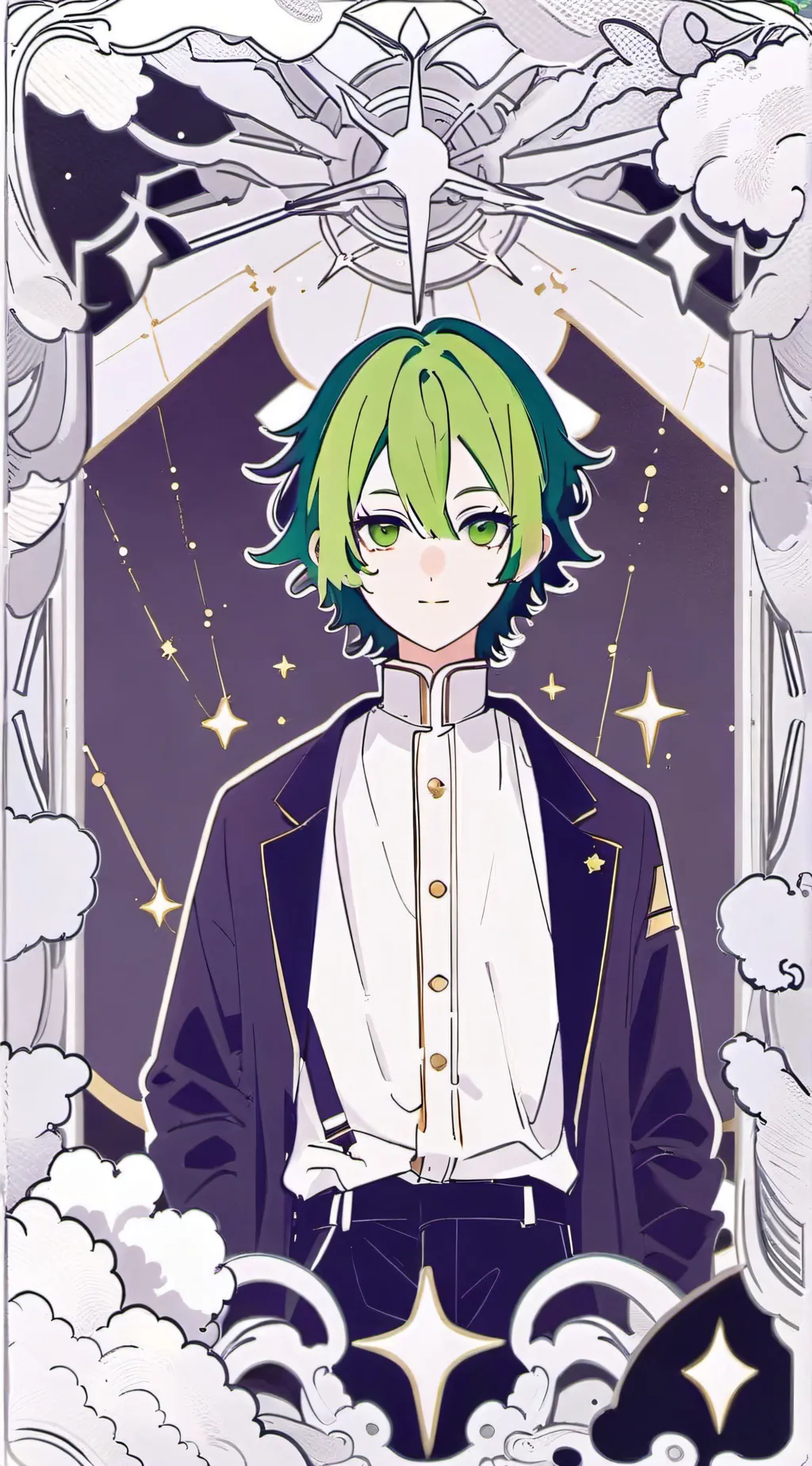 ai character: MHA SUMMER CAMP! background