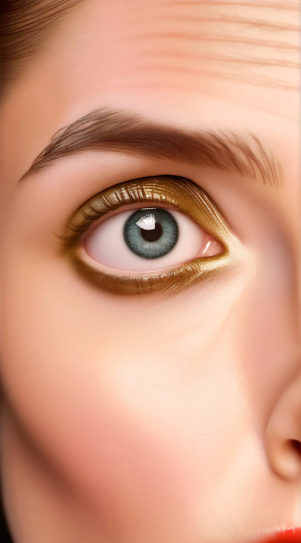 ai character: Eyeball background