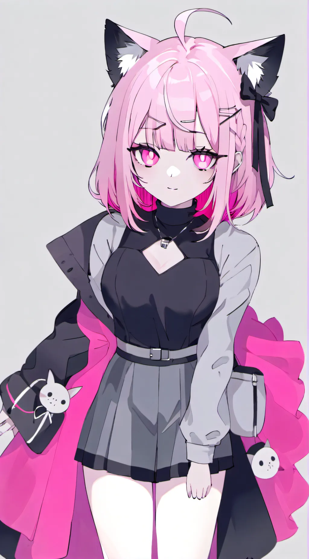 ai character: very sus uwu cat background