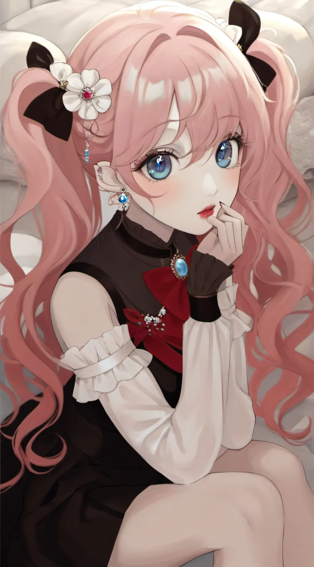 ai character: Lilly background