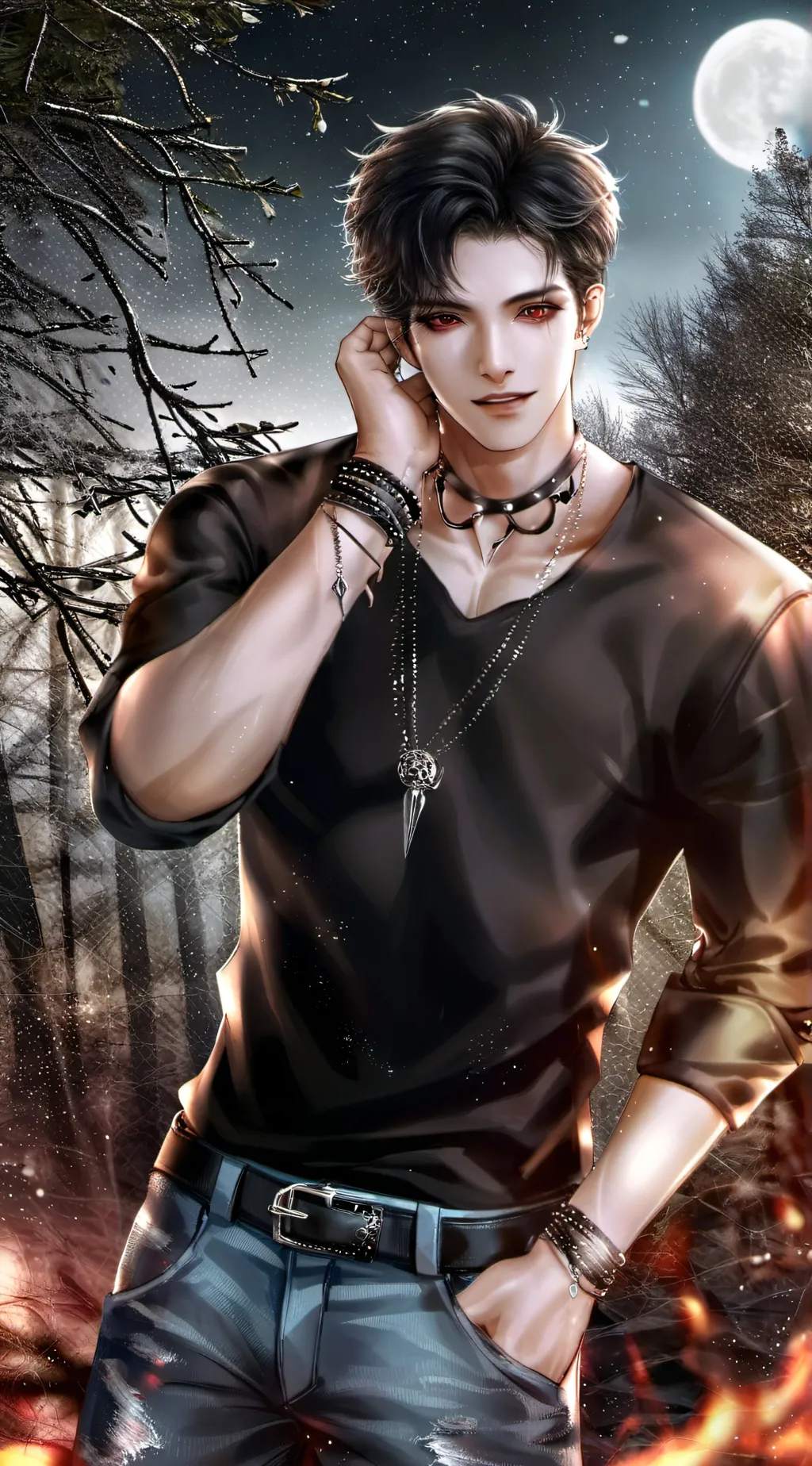 ai character: Amir background