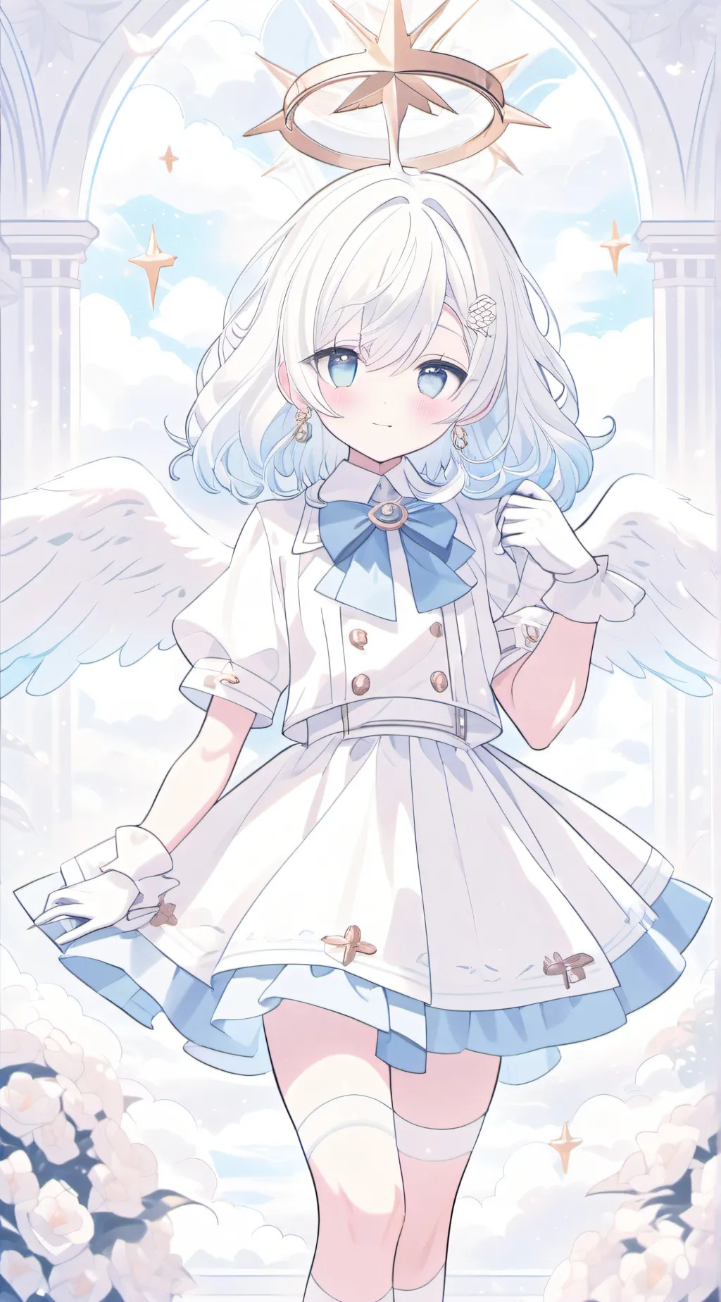 ai character: Stefanie  background