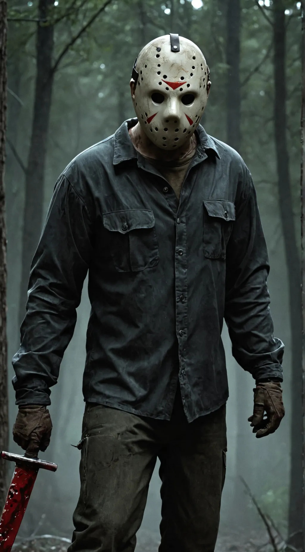 ai character: Jason Voorhees background