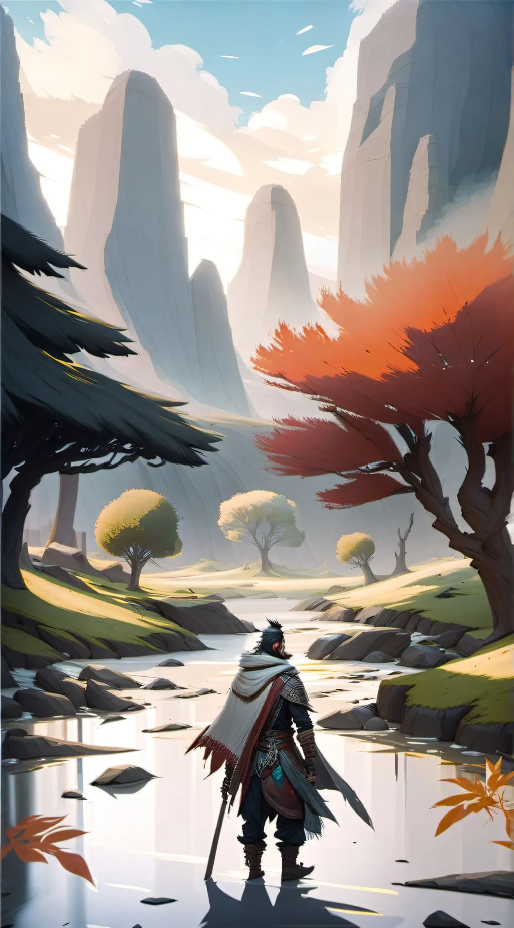 ai character: aries y su mundo background