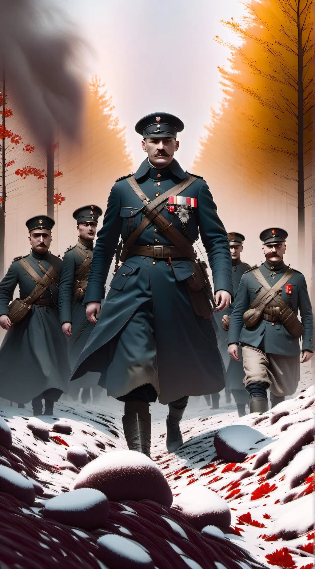 ai character: Battle Of Warsaw background