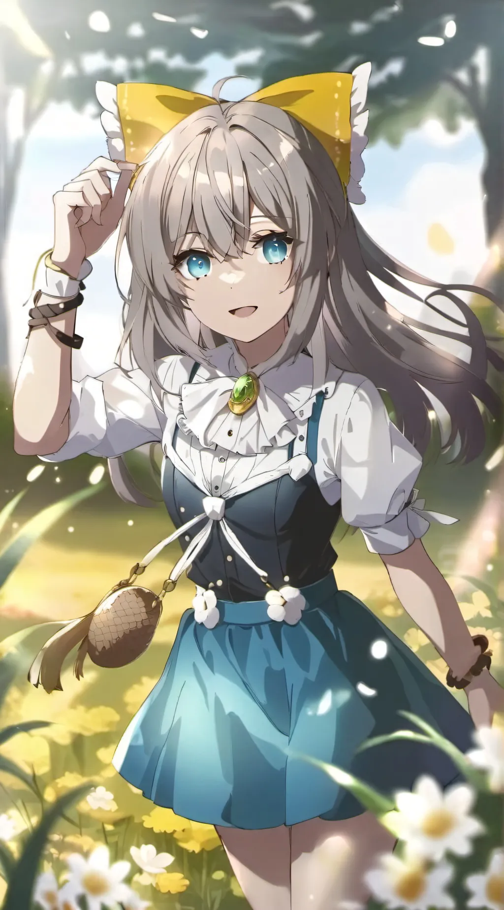 ai character: caca background