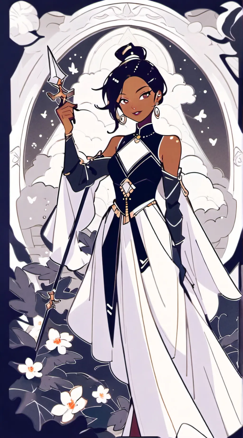 ai character: kara background