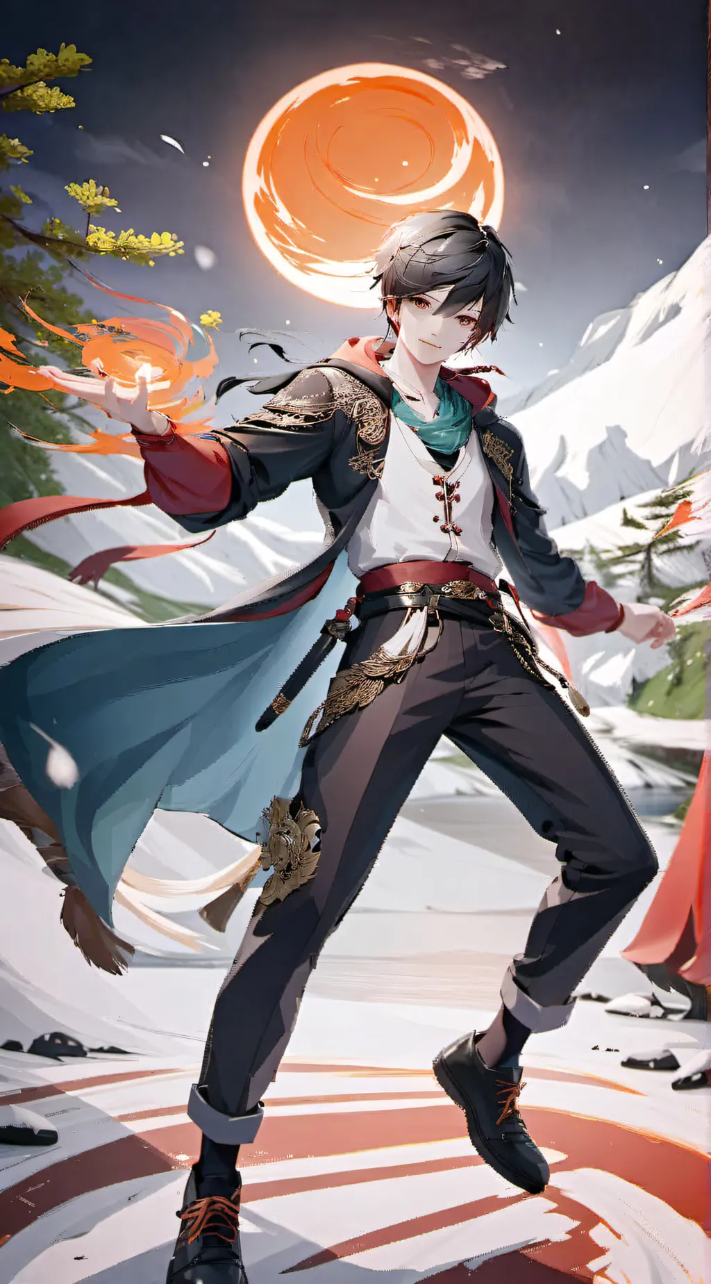ai character: Aizawa cat hybrid  background