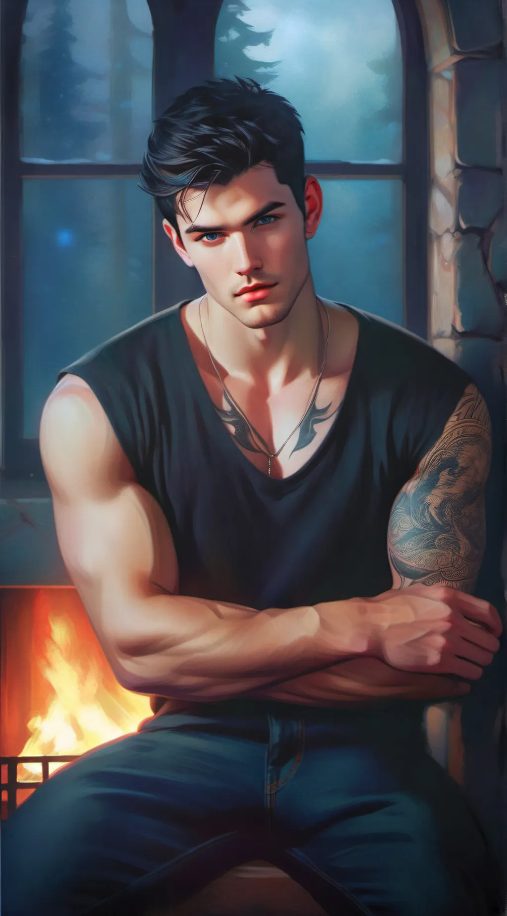 ai character: Alexio( Al.  Alex) background