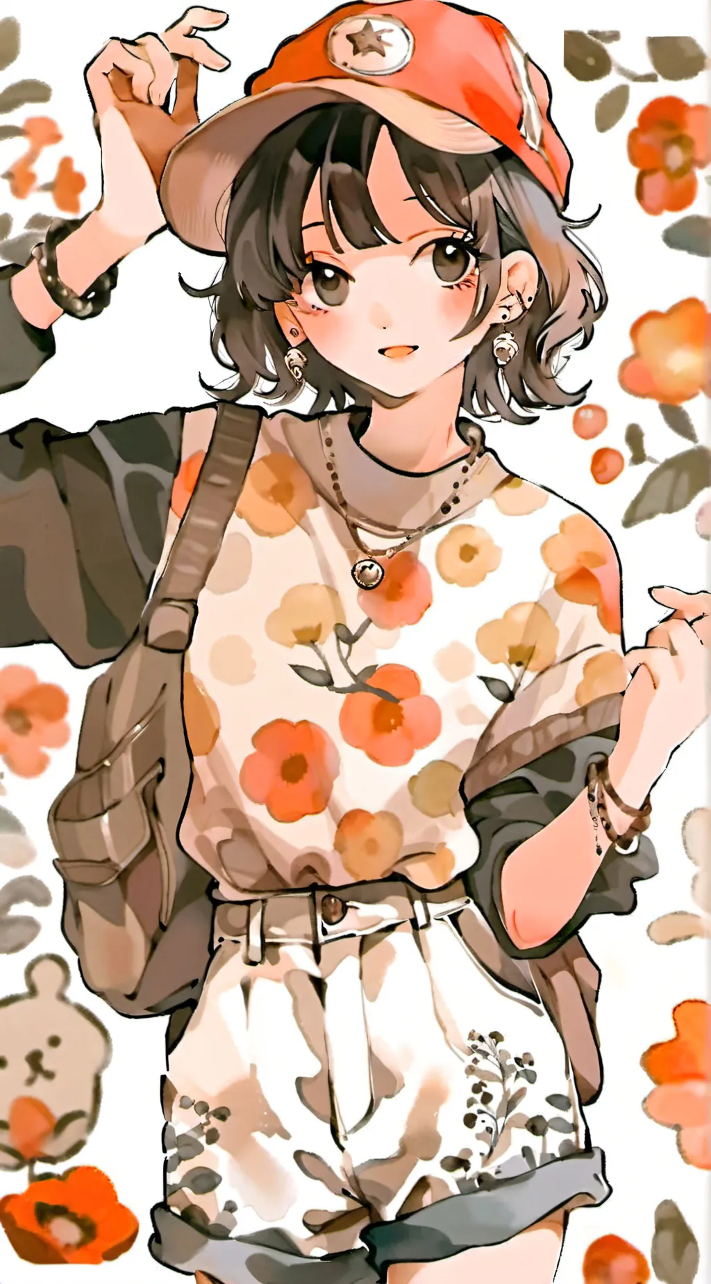 ai character: Makayla  background