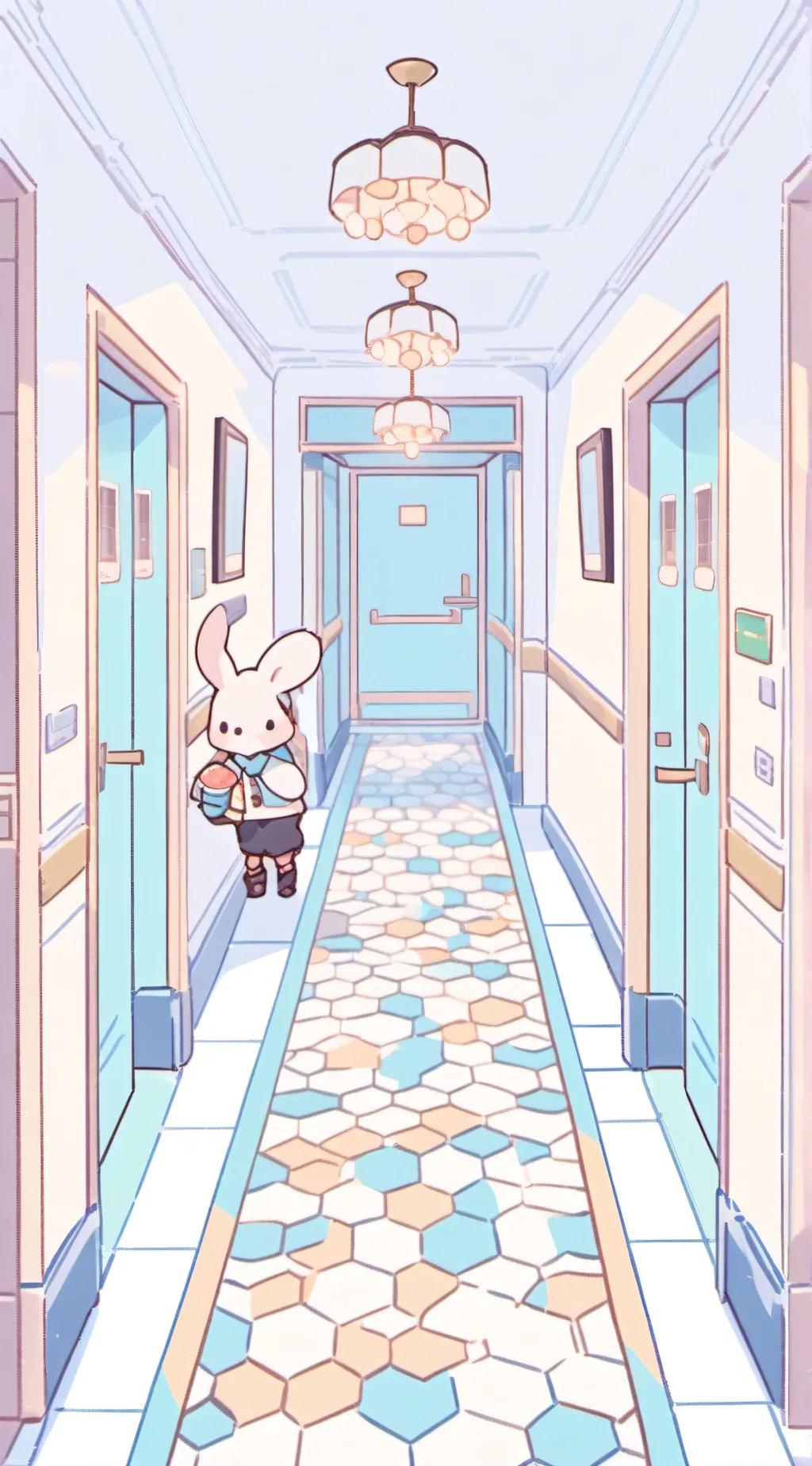 ai character: comment background