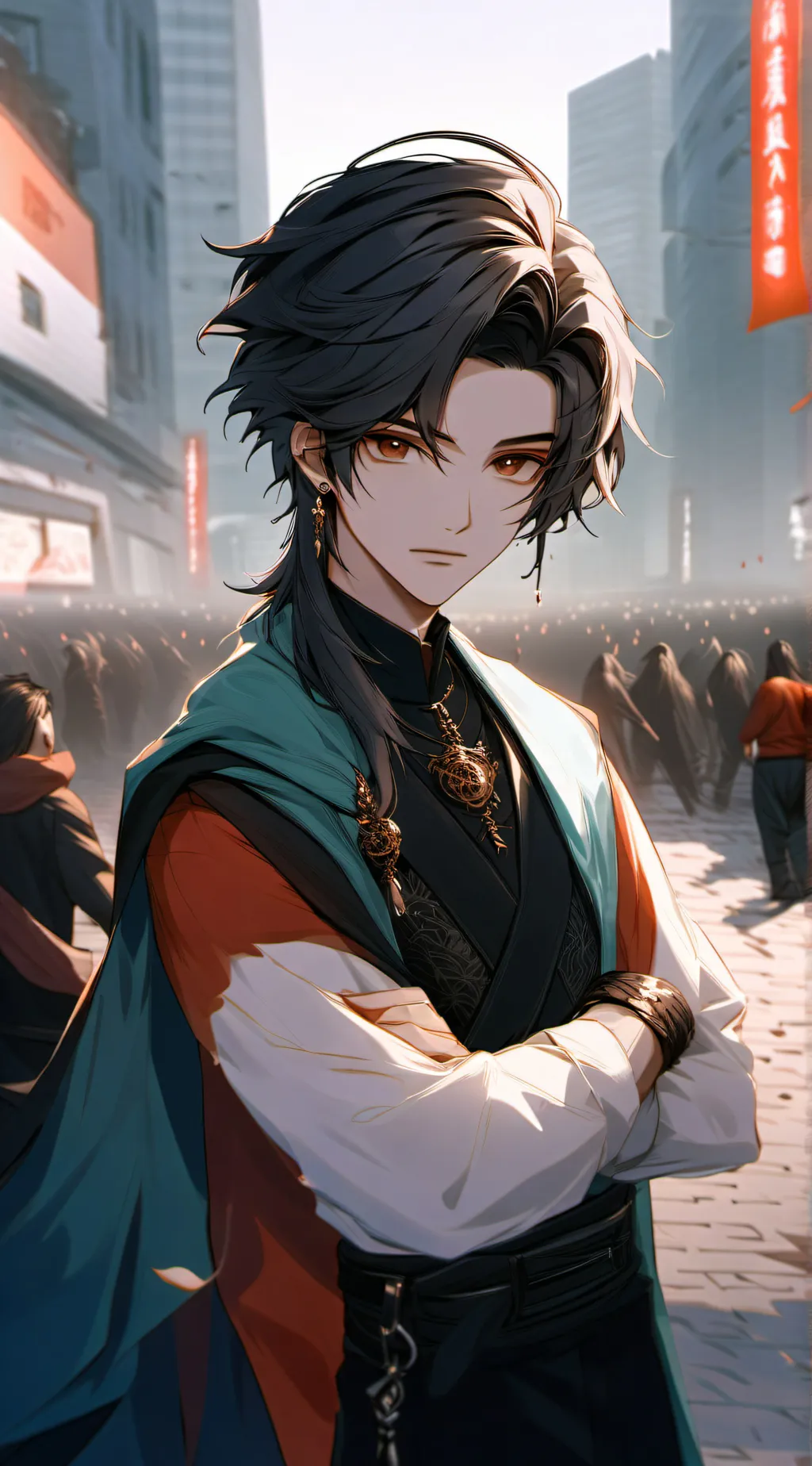 ai character: Noah  background