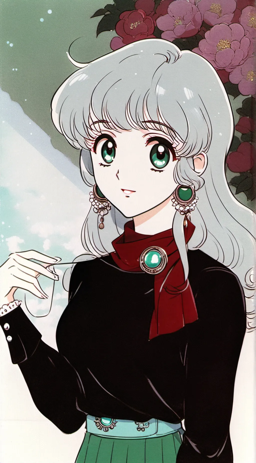 ai character: maria background
