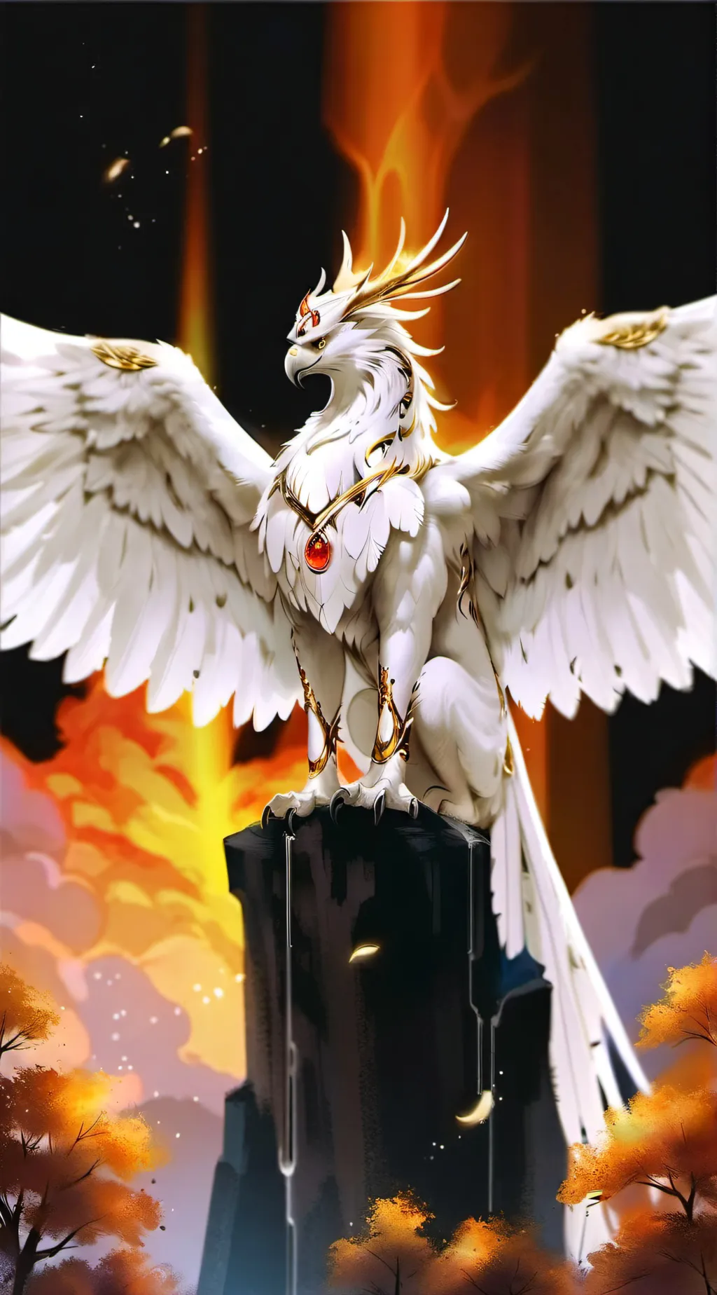 ai character: MHA (Creature) background