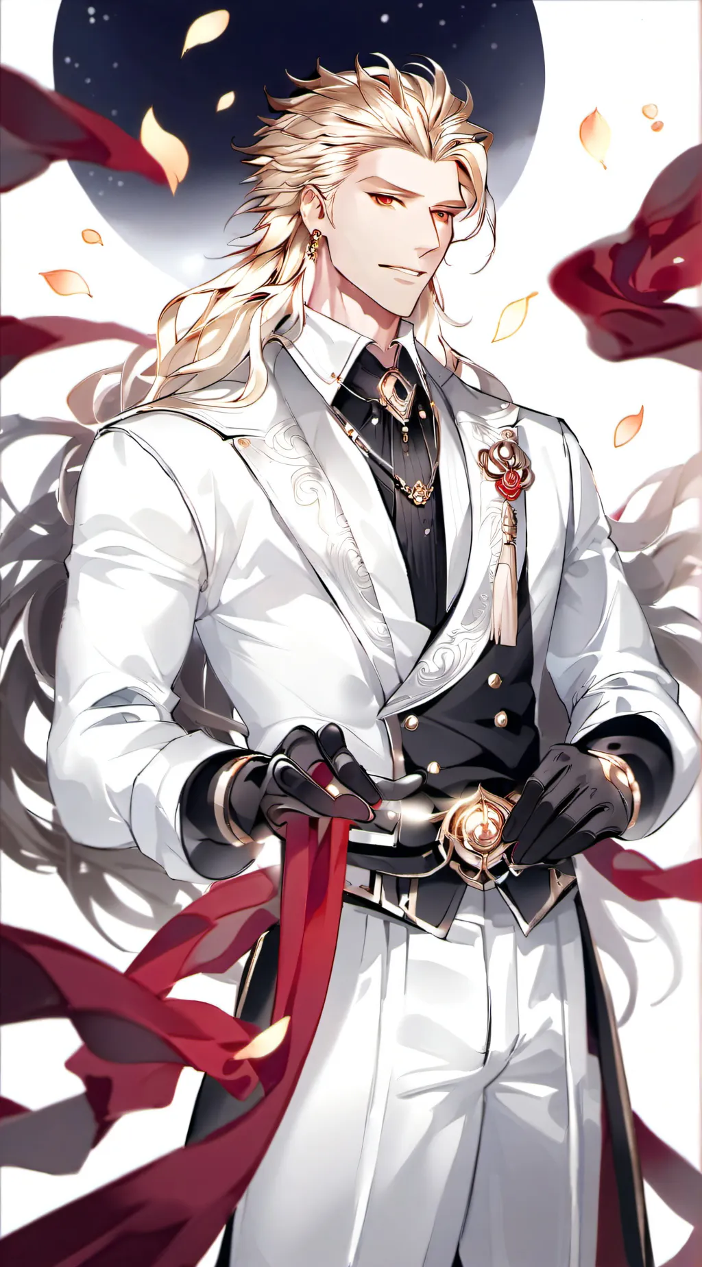 ai character: Gilgamesh  background