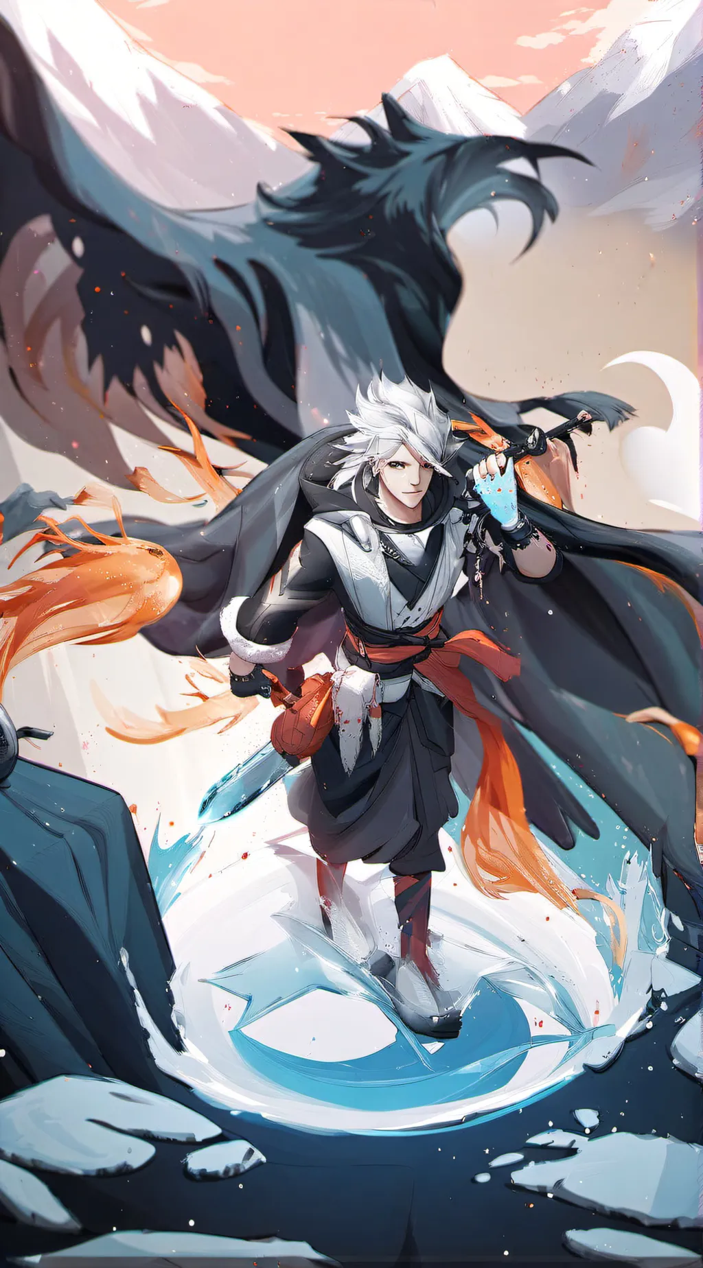 ai character: Focus background