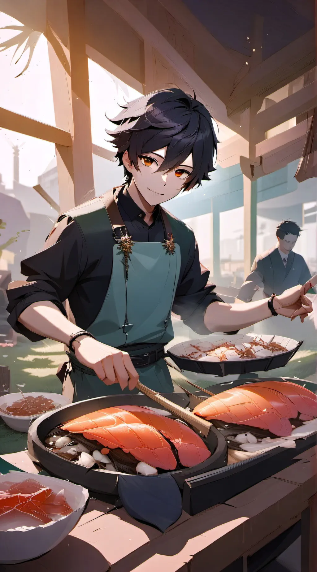 ai character: sus background