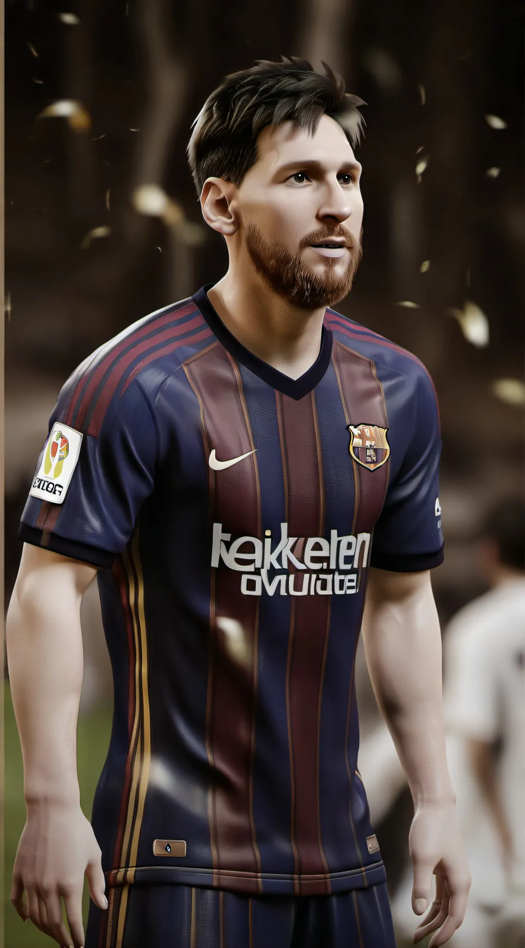 ai character: Messi background