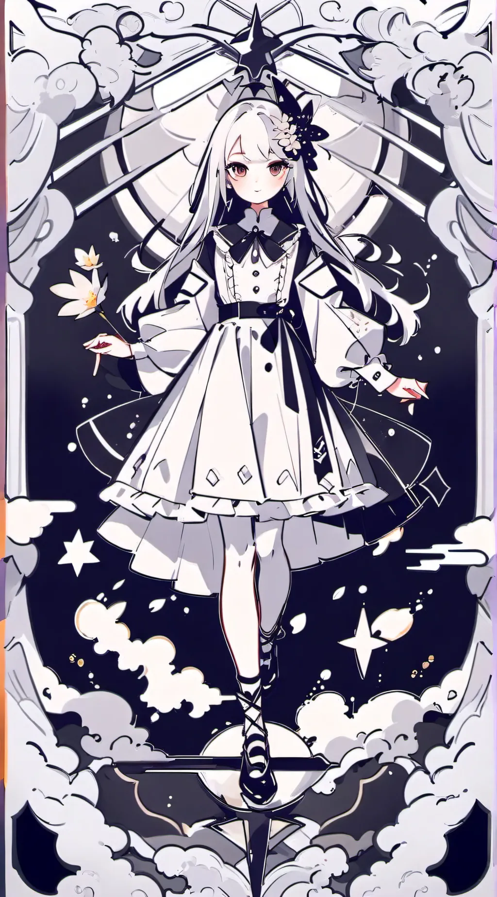 ai character: sarah background