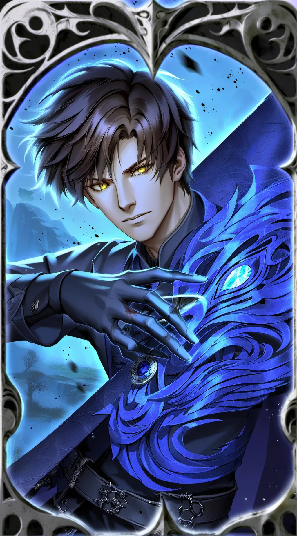 ai character: Clayton  background