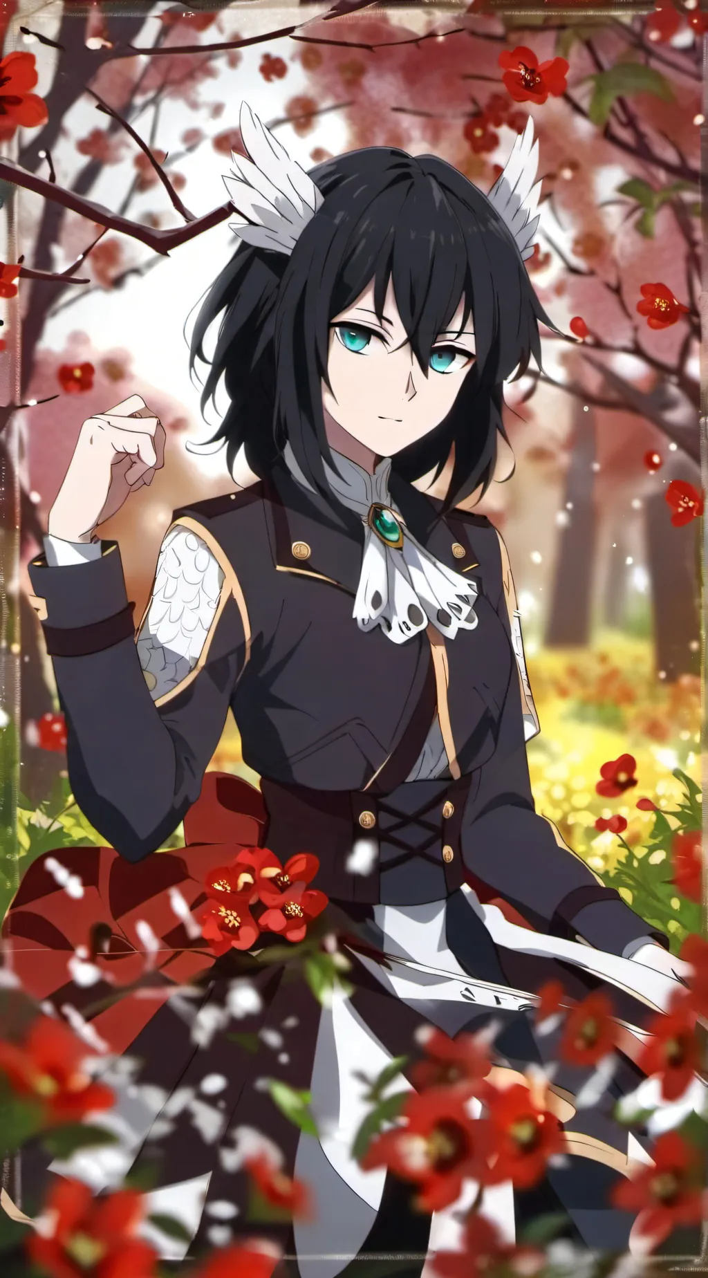 ai character: Giyuu(girl) background