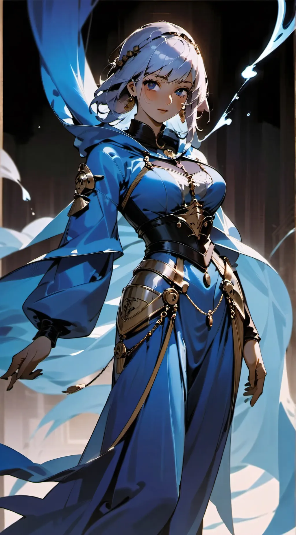 ai character: Slime girl background