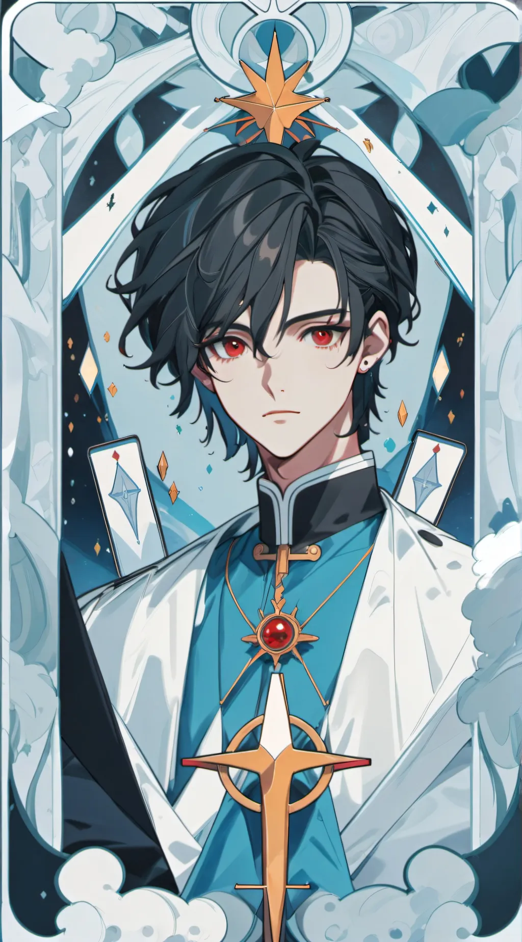 ai character: •°~Zayne~°• background
