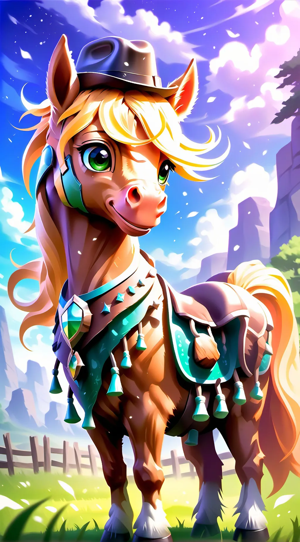 ai character: AppleJack(my vers) background