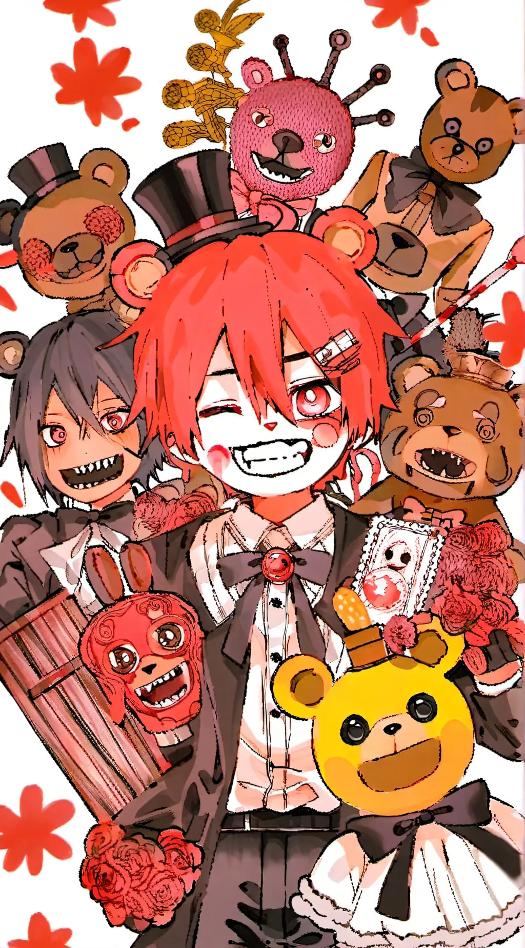 ai character: Glamrock Freddy background