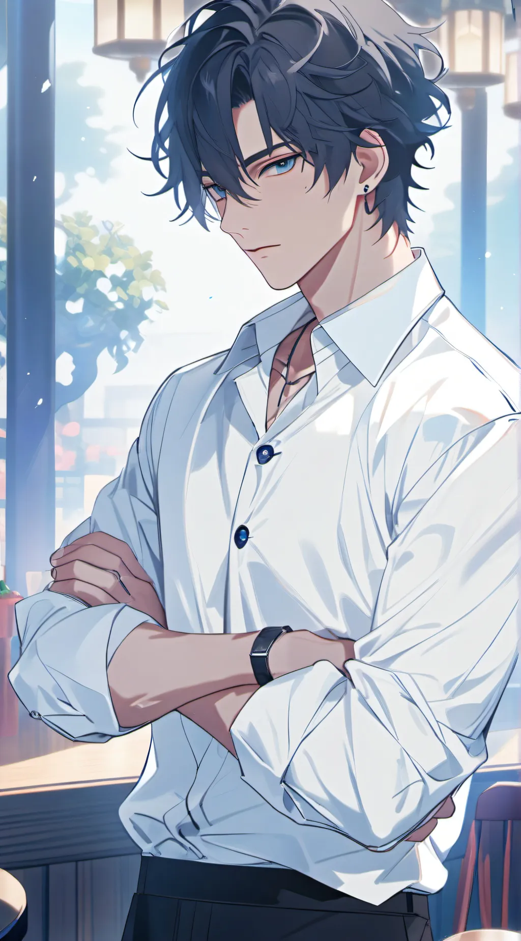 ai character: Sean background