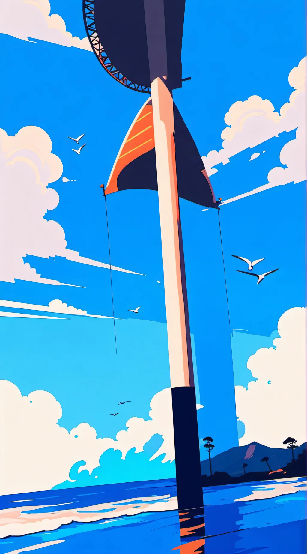ai character: Dandys world! background