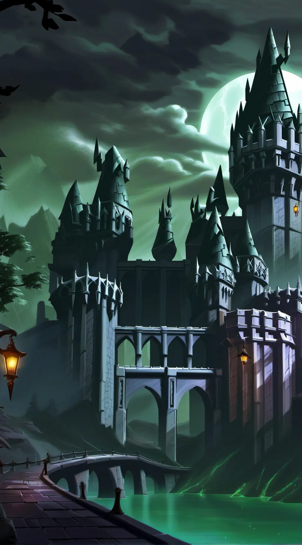 ai character: Hogwarts ✨ background