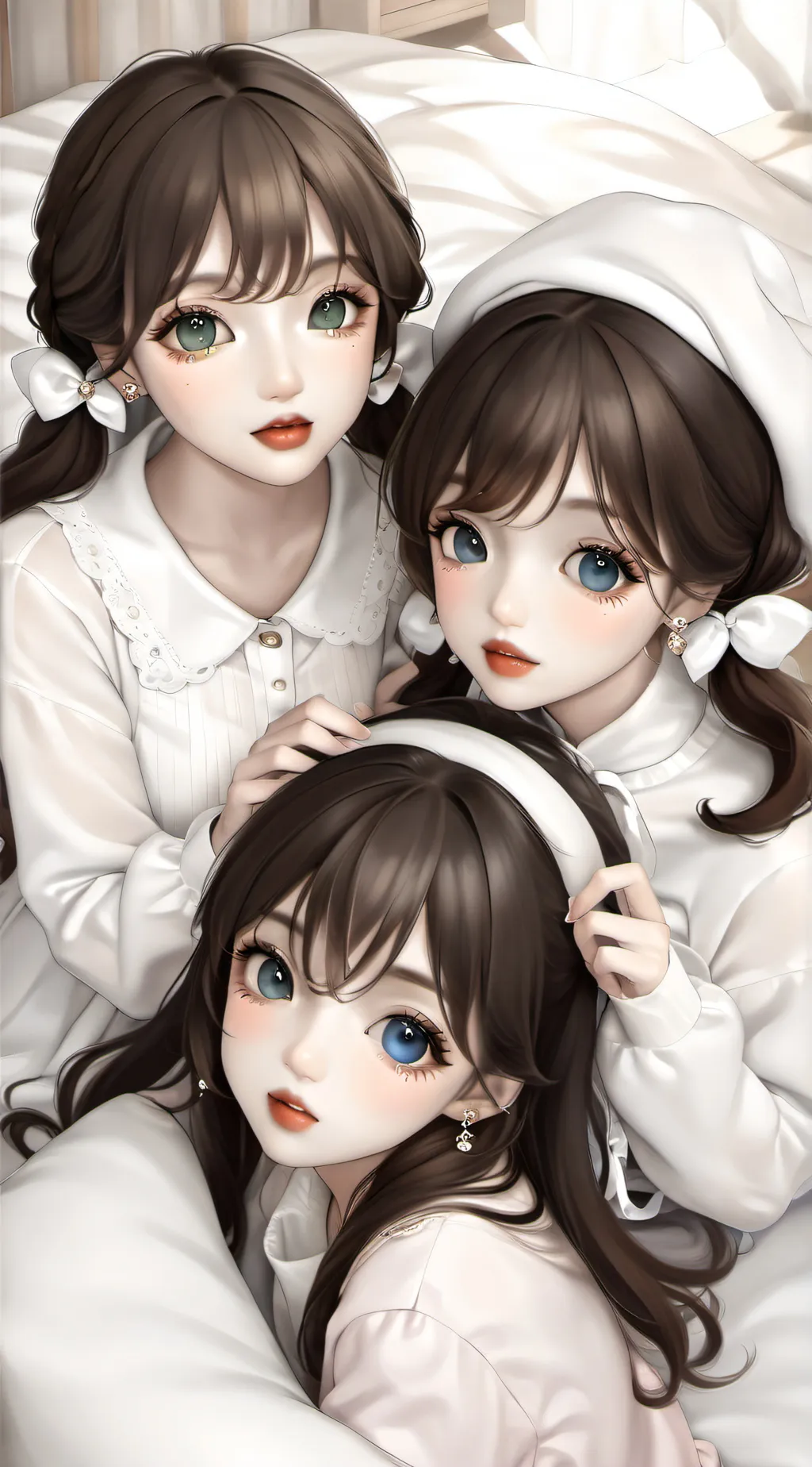 ai character: royal girl background