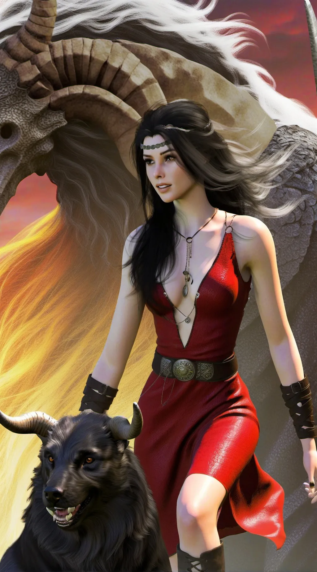 ai character: Shaniah background