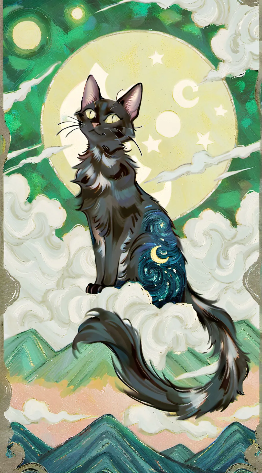 ai character: StarClan background
